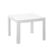 Grosfillex US089096 - Tucson Resin Low Table, 21.5"W X 21.5"D X 17"H, Resin Low Table