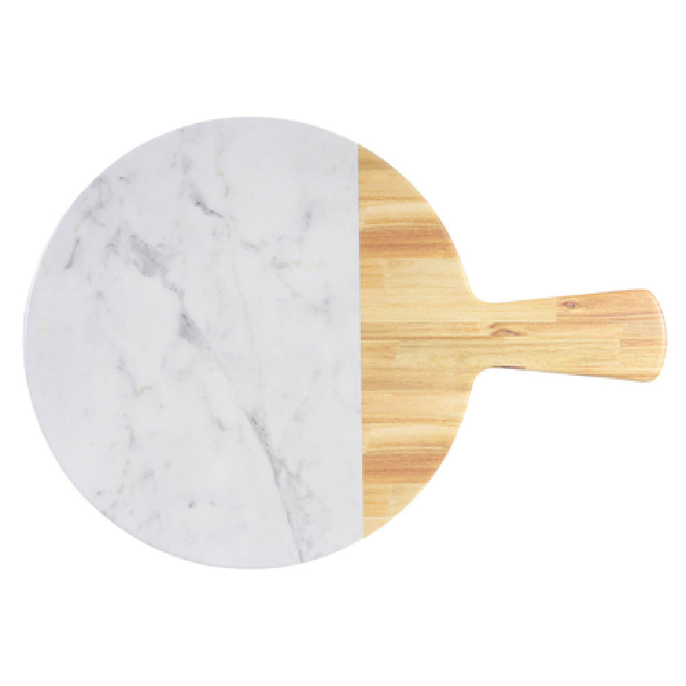GET Enterprises M12RWM-AWC Elite Global Solutions Melamine Serving Board 12" Dia. X 1/2"H