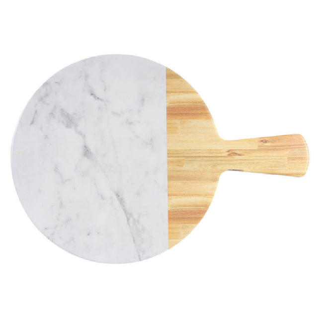 GET Enterprises M12RWM-AWC Elite Global Solutions Melamine Serving Board 12" Dia. X 1/2"H