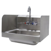 Advance Tabco 7-PS-66W-X Hand Sink Wall Mounted 14" Wide X 10" Front-to-back X 5" Deep Bowl
