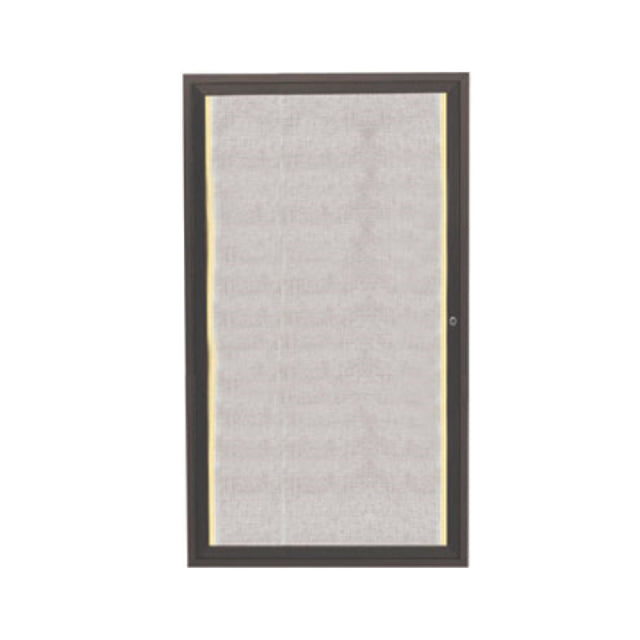 Aarco LODCC3624RBA Bulletin Board 24"W X 36"H Enclosed