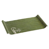 Yanco BA-316 Bamboo Style Display Plate 16"L X 9"W Display Plate Dishwasher Safe