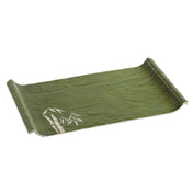 Yanco BA-316 Bamboo Style Display Plate 16"L X 9"W Display Plate Dishwasher Safe