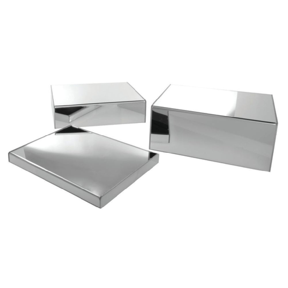 Hubert 76305 - Display Riser Set, 3-piece, 12" X 9-3/4"
