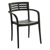 Grosfillex US633017 Vogue Stacking Armchair Indoor/outdoor Use Contoured