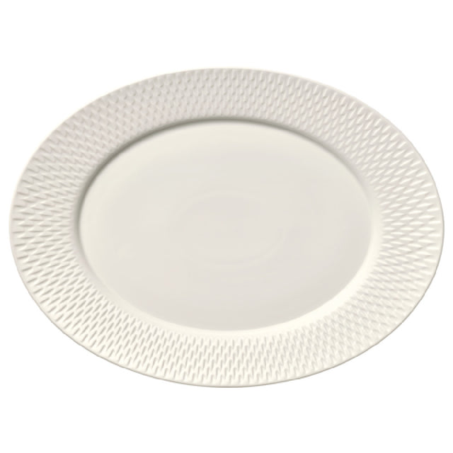 BauscherHepp 692083 Platter 13" X 9.4" Oval With Rim Relief