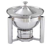 Steelite DW01QWSS Chafer 1.0 Qt 9.25"W X 9.25"D X 9.0"H
