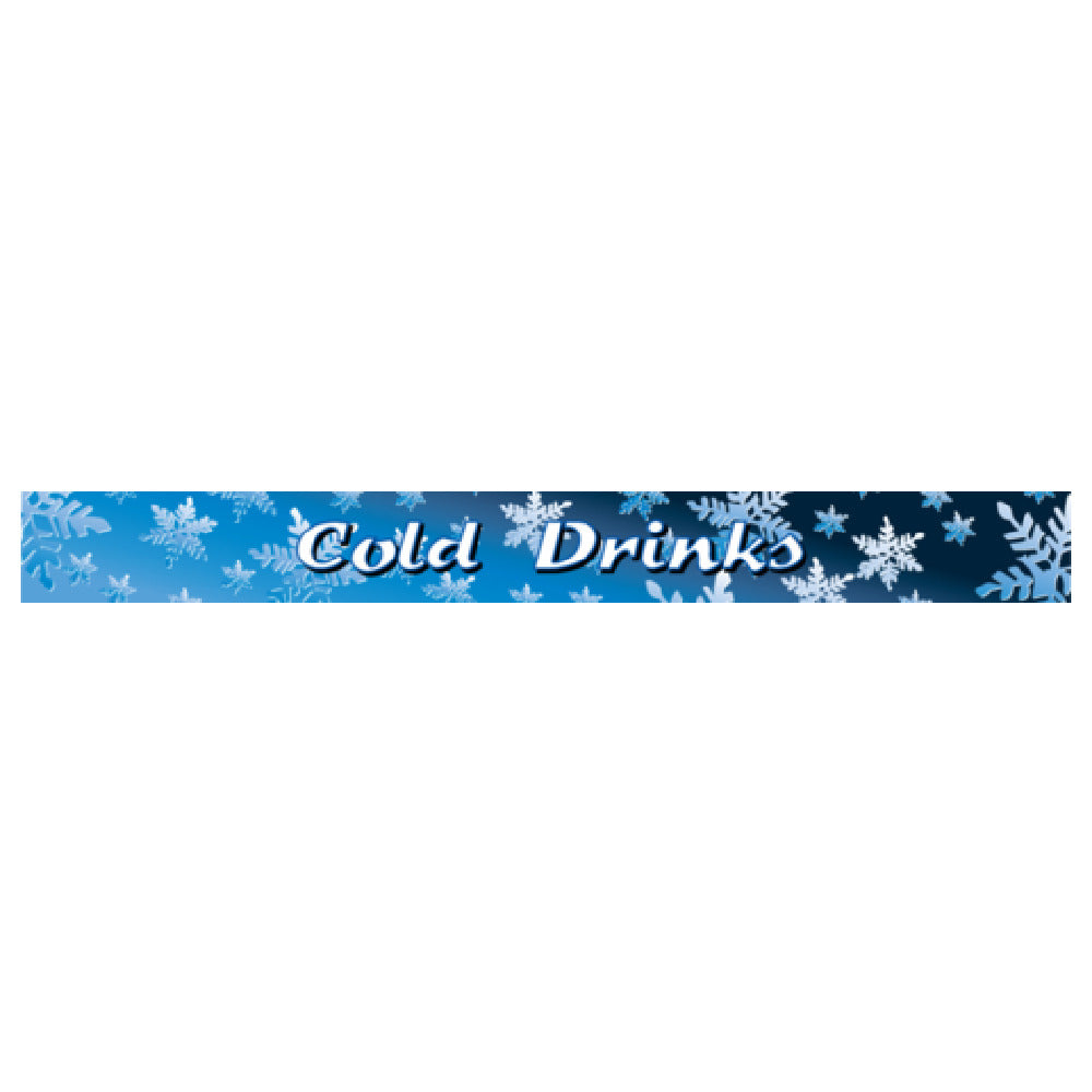 Beverage Air 409-535D-01 Cold Drinks Sign For MMR44