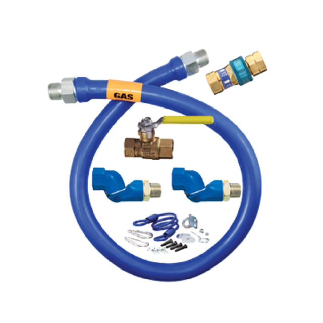 Dormont 16125KIT2S60 Dormont Blue Hose™ Moveable Gas Connector Kit 1-1/4" Inside Dia.