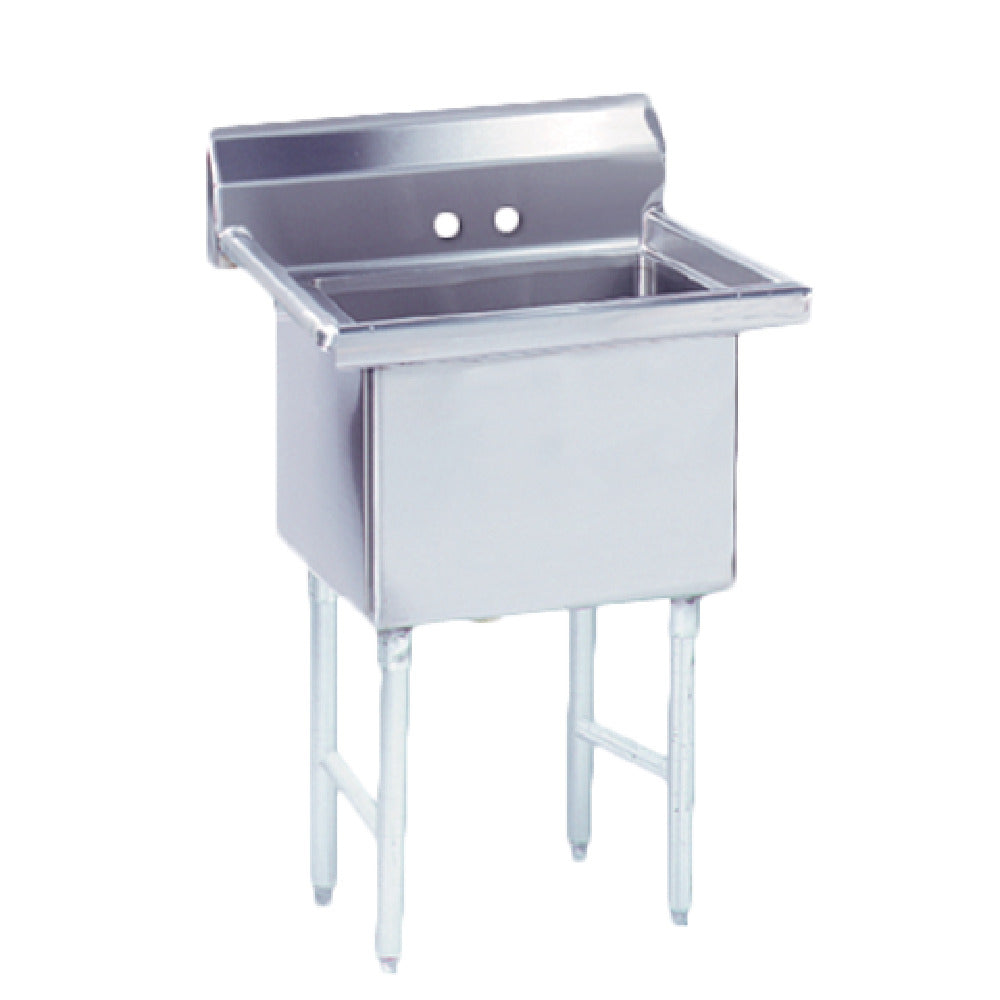 Advance Tabco FS-1-1620 Fabricated Sink 1-compartment No Drainboards