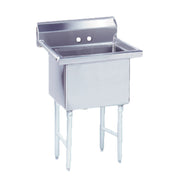 Advance Tabco FS-1-1620 Fabricated Sink 1-compartment No Drainboards