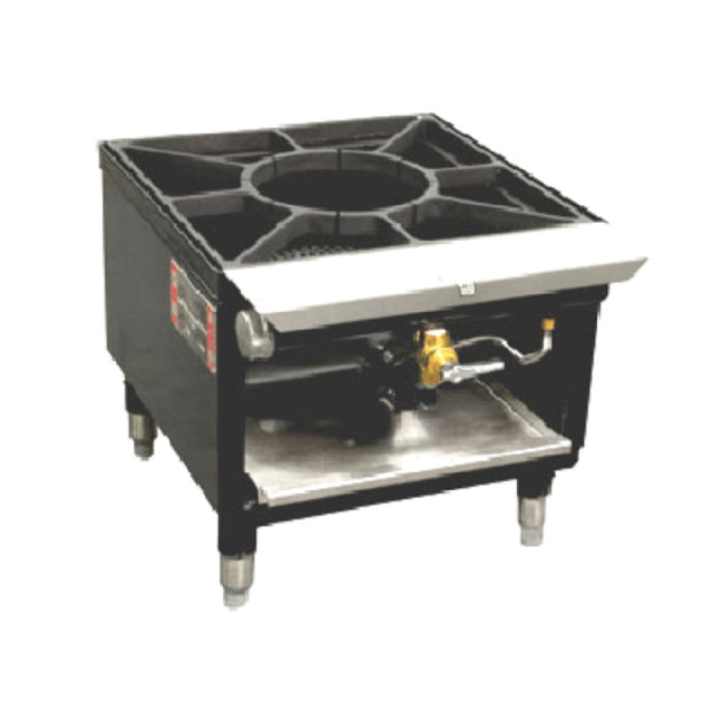 Town SR-18-SS-N Stock Pot Range Natural Gas (1) Two Ring Burner With Cast Iron Grate