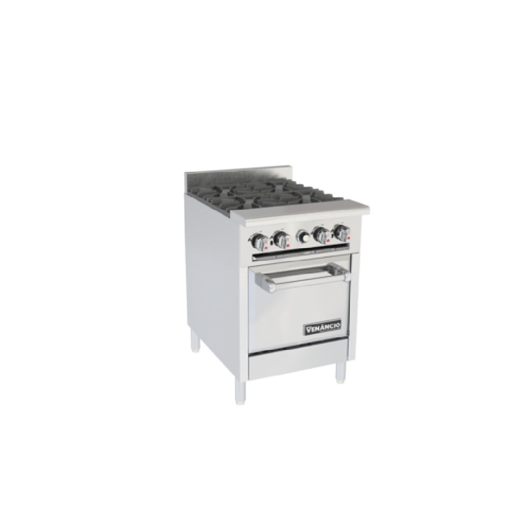 Venancio USA R24ST-24B_LP - Restaurant Range, Gas, 24"W