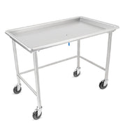 John Boos DST6-3061SBW-C-X Sorting Table 60-7/8"W X 30-3/8"D 16/300 Stainless Steel Flat Top With 2-1/4" Raised Edge