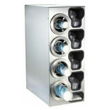 Dispense-Rite CTC-C-4LSS - Cup Dispensing Cabinet, Adjustable, (4) ADJ-2F On Left