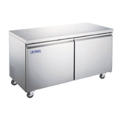 Omcan 59093 (RE-CN-0015E-HC) Aurora Under Counter Refrigerator Reach-in Two-section