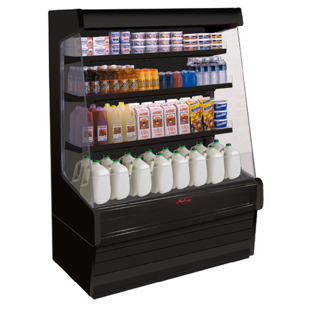 Howard-McCray SC-OD30E-6-SL-B Multi-purpose Open Merchandiser 75"W X 30-1/2"D X 72"H