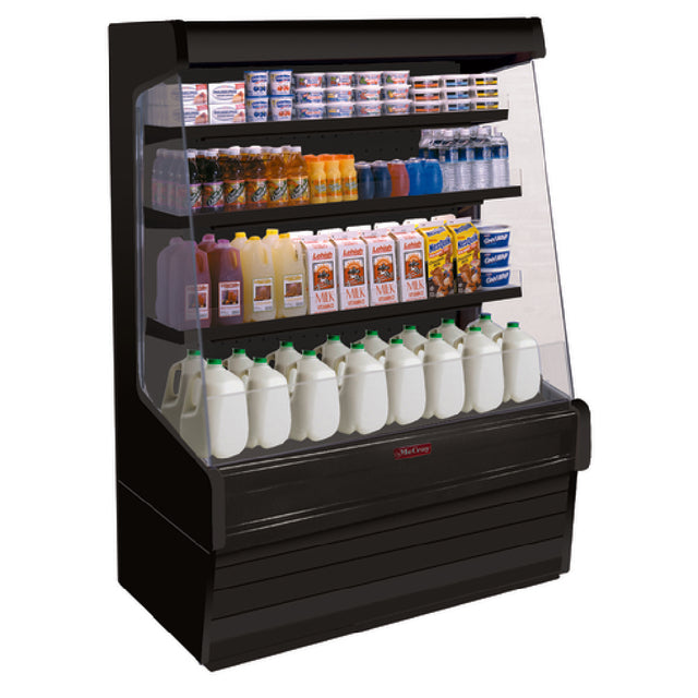 Howard-McCray SC-OD30E-6-SL-B Multi-purpose Open Merchandiser 75"W X 30-1/2"D X 72"H