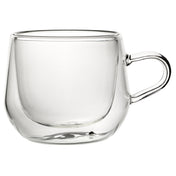 Hospitality Brands HG90285-006 Legend Glassware Crema Double Walled Cappuccino Mug