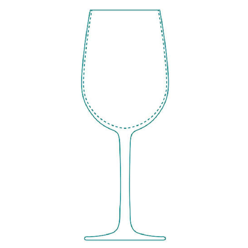Libbey 9233 Wine Glass 16 Oz. HD2 Rim