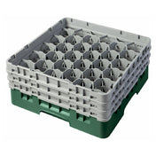 Cambro 30S638119 Camrack® Glass Rack With (3) Soft Gray Extenders Full Size