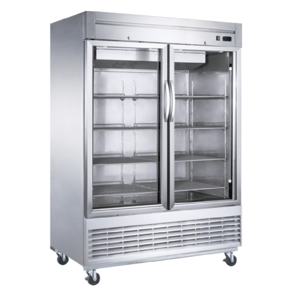 Dukers Appliance Co. USA Ltd. D55F-GS2 Freezer Reach-in Two-section
