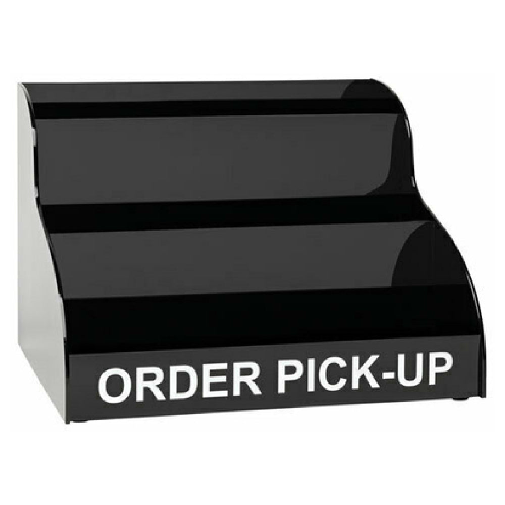 Dispense-Rite MOPU-3B - Order Pick-Up Display Stand, Countertop, 12"H X 16-1/2"W X 14"D