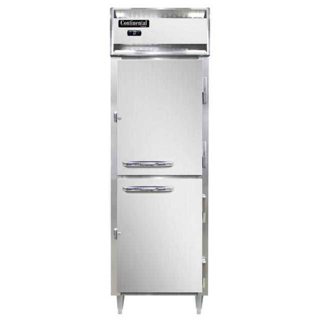 Continental Refrigerator D1FNSSHD Designer Line Freezer Reach-in One-section
