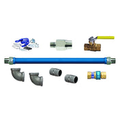 Dormont CAN1675KIT36EFV - Dormont Blue Hose Moveable Gas Connector Kit, 3/4" Inside Dia.