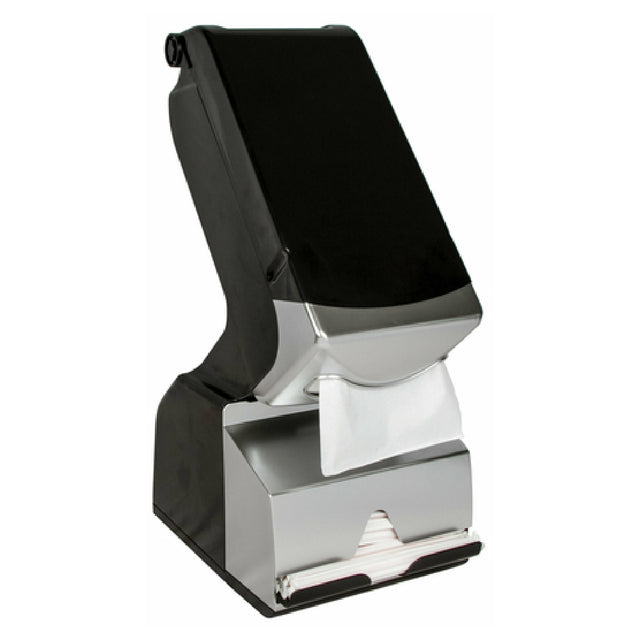 CFS Brands MODH6003SN - San Jamar - Modular Straw & Napkin Combo Dispenser, 450+ Maximum Napkin Capacity