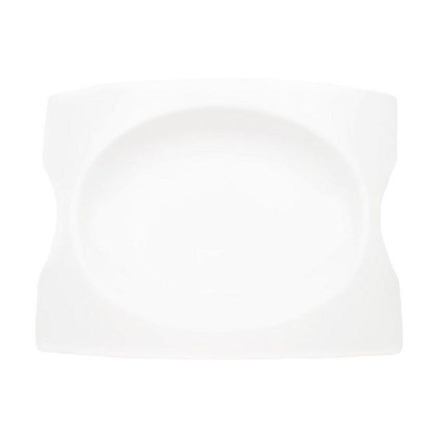 CAC China FSB-10 Fashion Bridge Platter 10"L X 7-1/4"W X 1-1/2"H Rectangular