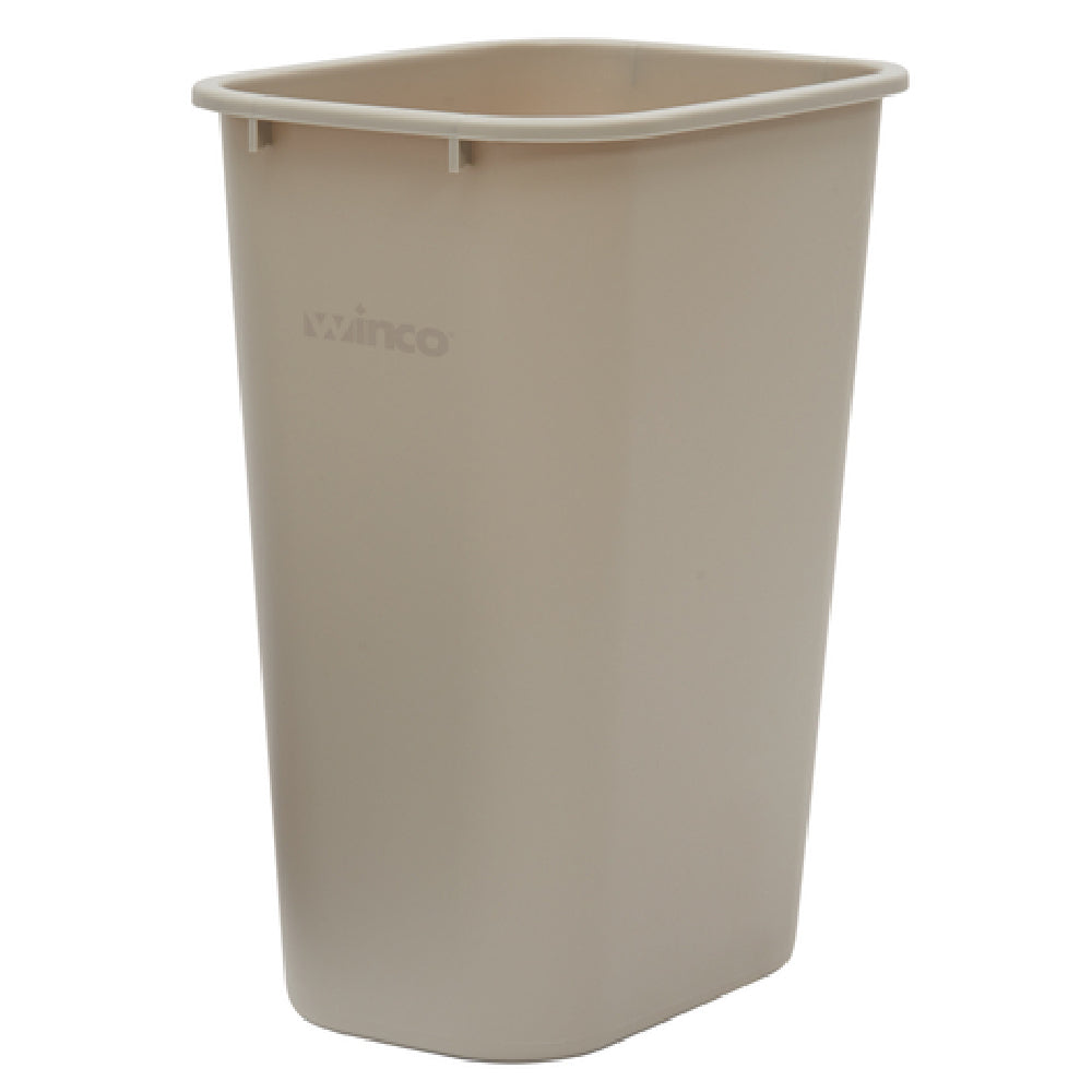 Winco PWR-41BE Wastebasket 41 Qt. 15-1/4"W X 11"D X 19-5/8"H