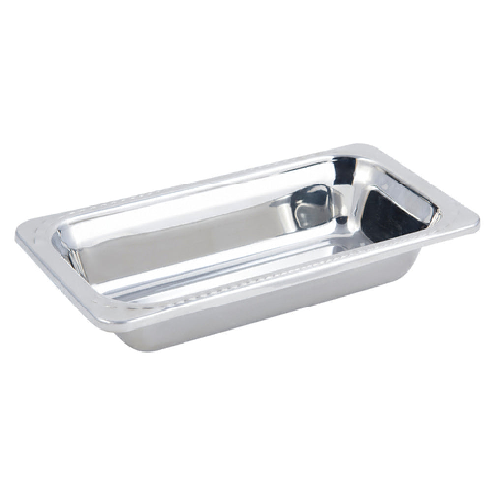 Bon Chef 5615 Food Pan 1/3 Size 1 Qt. (32 Oz.) Capacity