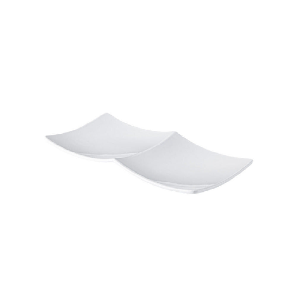 CAC China XFP2-12-W Platter 11-1/2"W X 5-3/4"D X 1-1/8"H Rectangular