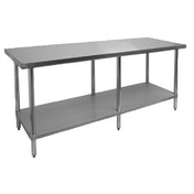 GSW USA WT-P3096US Undershelf 96"W X 30"D 18/430 Stainless Steel