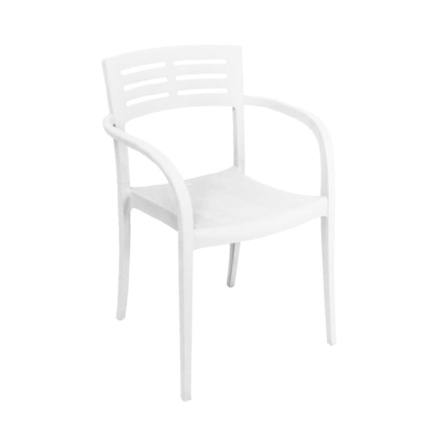 Grosfillex US633096 - Vogue Stacking Armchair, Indoor/outdoor Use, Contoured