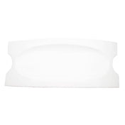 CAC China FSB-28 Fashion Bridge Platter 28"L X 11-1/2"W X 3"H Rectangular