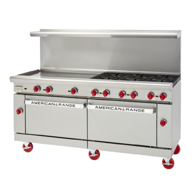 American Range AR-60G-2B_LP Restaurant Range Gas 72"