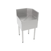 Perlick TS90TC TS Series Underbar Inside Corner Drainboard 18-9/16”W X 18-9/16”D