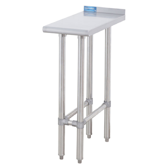 Sapphire Manufacturing SMEFT-2418 Equipment Filler Table 18"W X 24"D 18/400 Stainless Steel Top
