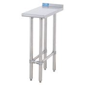 Sapphire Manufacturing SMEFT-2412 Equipment Filler Table 12"W X 24"D 18/400 Stainless Steel Top