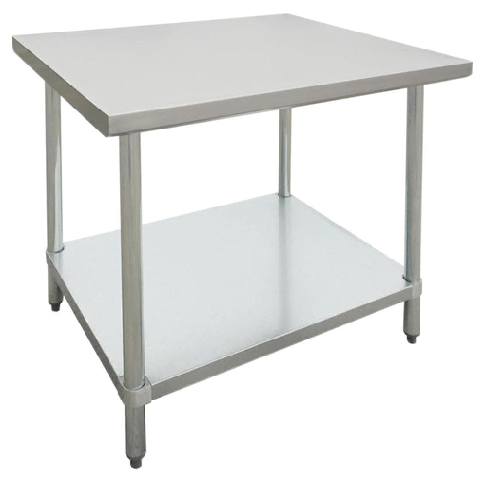 Hubert 98592 - Work Table, 36"W X 30"D X 34"H, Rectangular