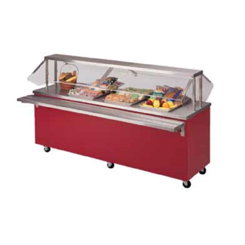 Piper Products R6-ST - Reflections Serving Counter, Solid Top, 96"L X 30"W X 36"H