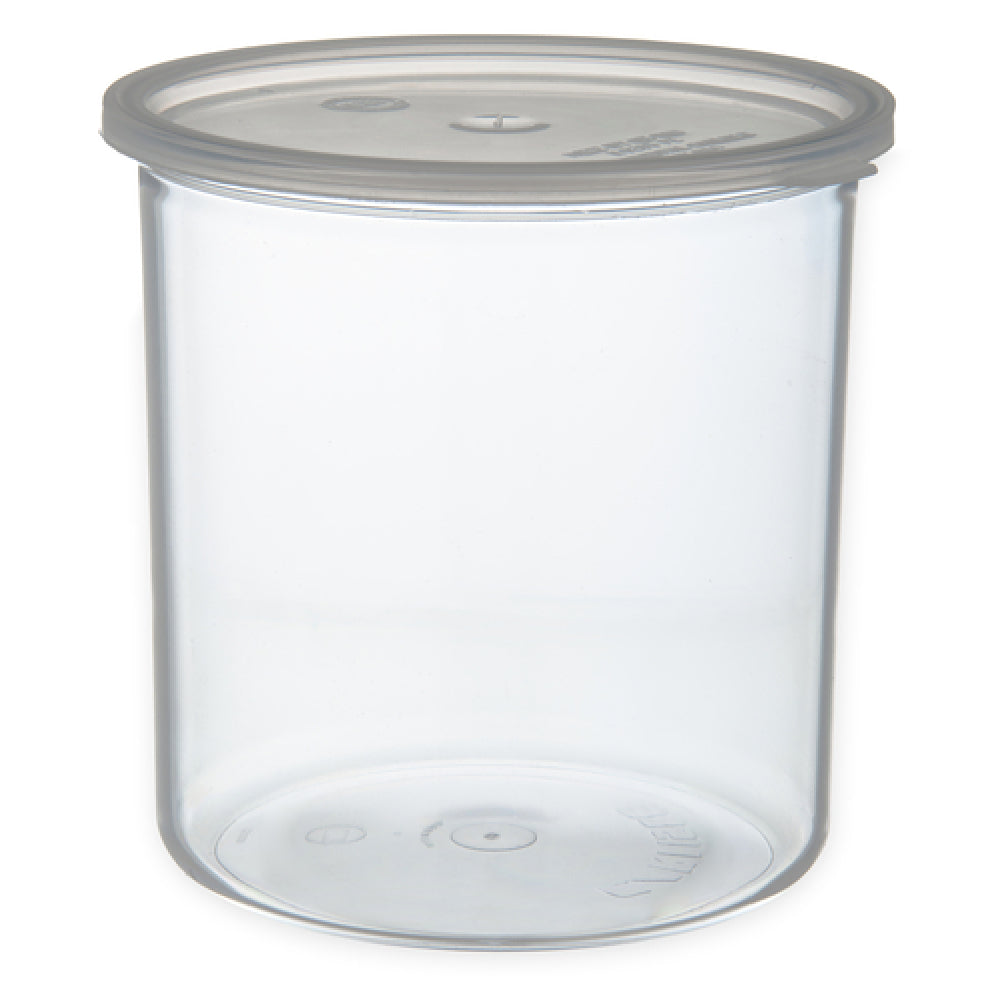 Carlisle 030207 Carlisle Classic Crock 2.7 Qt. Snap-on Polypropylene Lid