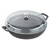 Zwilling 14813023 Staub® Brazier 3-1/2 Qt. With Glass Lid
