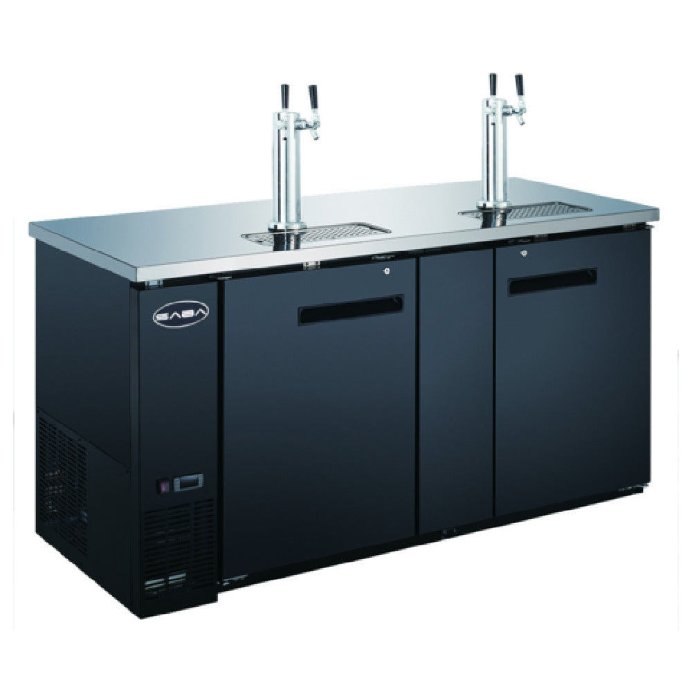 SABA SDD-27-69 Draft Beer Dispenser Two-section 69-1/8" W