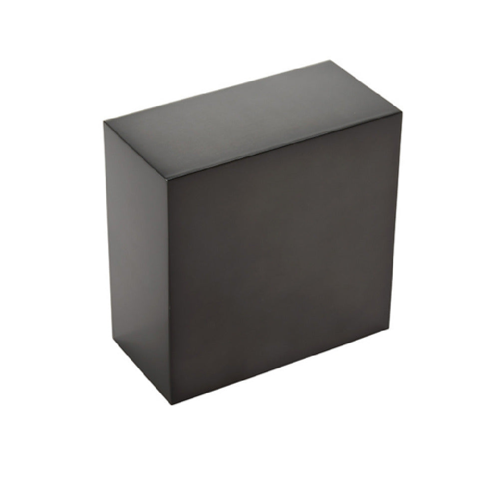 American Metalcraft SSRB4 Riser Black Cube