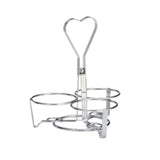 TableCraft Products 1370R - Syrup Dispenser Rack, 7-1/4" X 7-1/4" 8-1/4", (3) 3-1/4" ID Rings