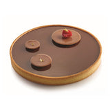 Louis Tellier TART RING 19 Silikomart Silicone Tart Mold 7.5" Dia X 0.8"H Non-stick Thermoplastic Composite
