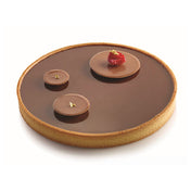 Louis Tellier TART RING 19 Silikomart Silicone Tart Mold 7.5" Dia X 0.8"H Non-stick Thermoplastic Composite